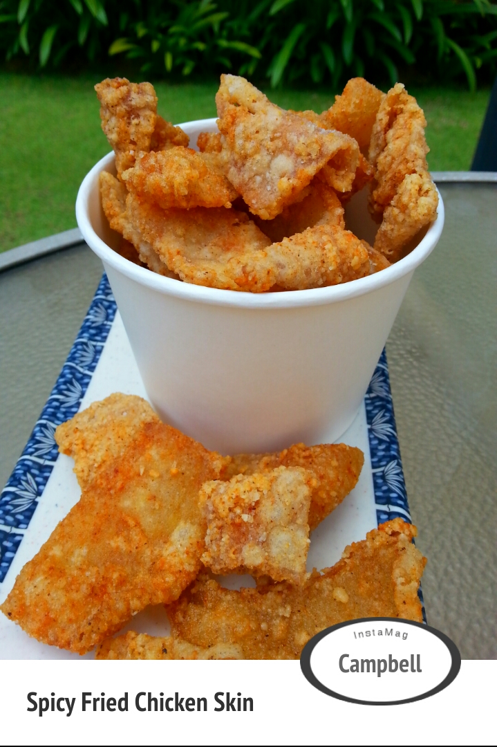 Hani's Kitchen Spicy Fried Chicken Skin